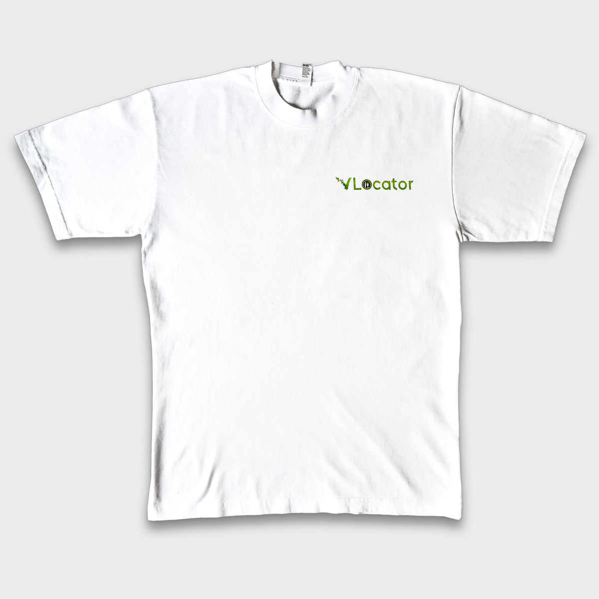 White V Locator T-shirt